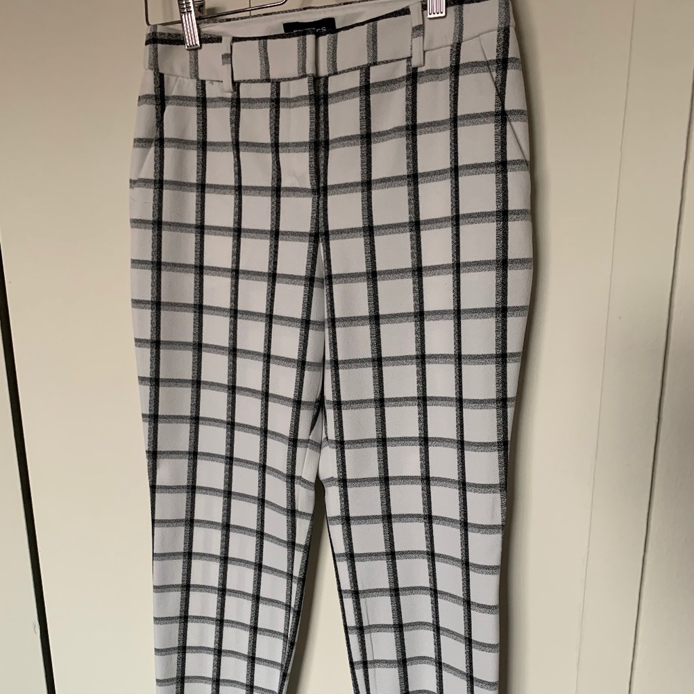 Plaid Dress Pants | Express
